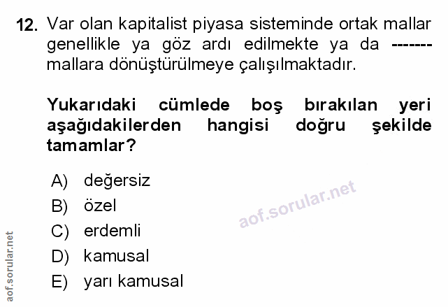 Soru 12