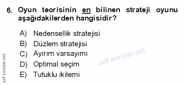 Soru 6