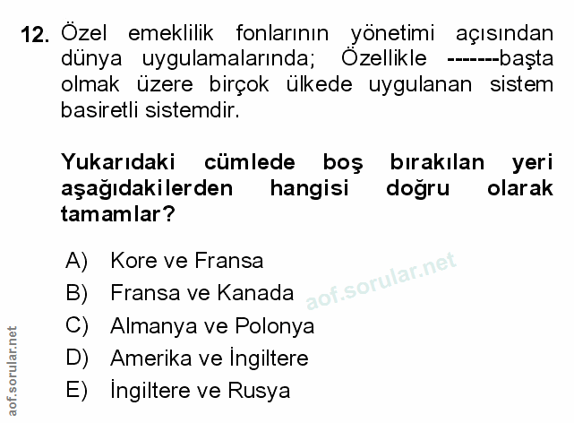 Soru 12