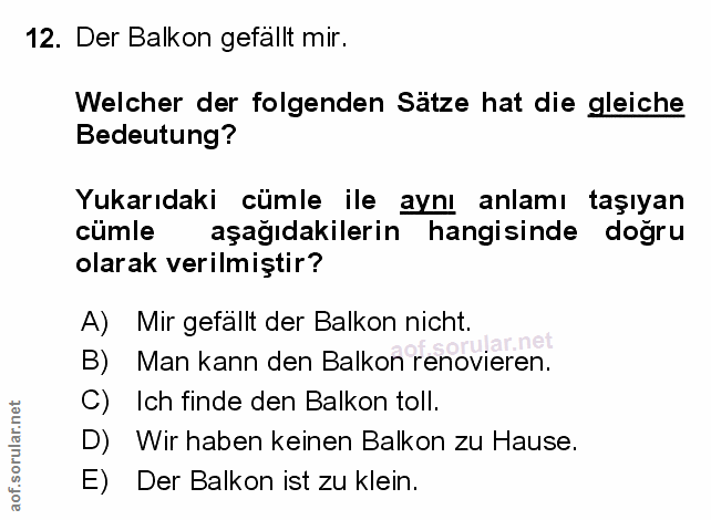 Soru 12