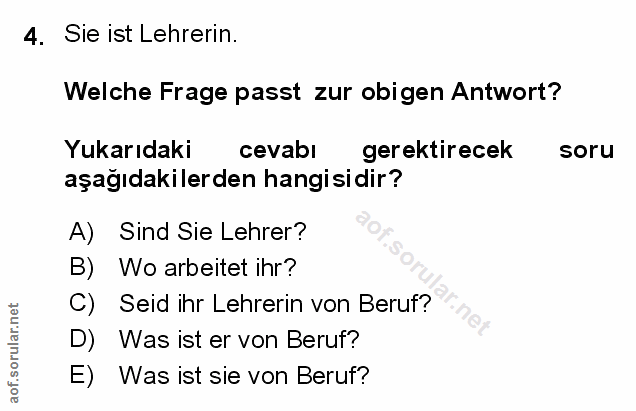 Soru 4
