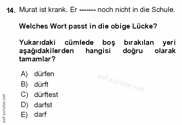 Soru 14