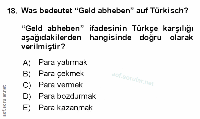 Soru 18