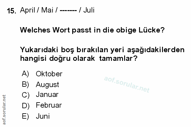 Soru 15
