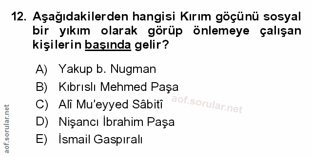 Soru 12