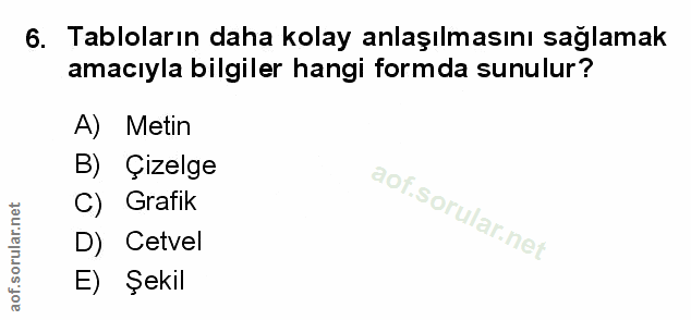 Soru 6