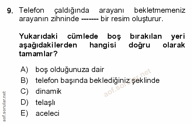 Soru 9