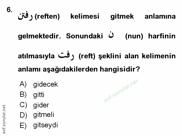 Soru 6