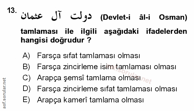Soru 13