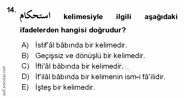 Soru 14
