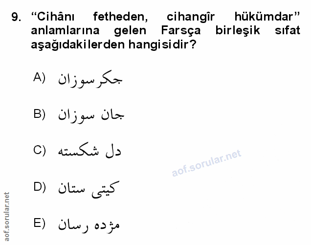 Soru 9