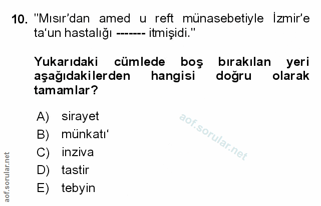 Soru 10
