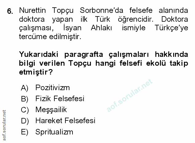 Soru 6