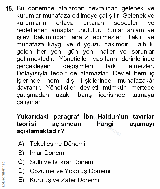 Soru 15