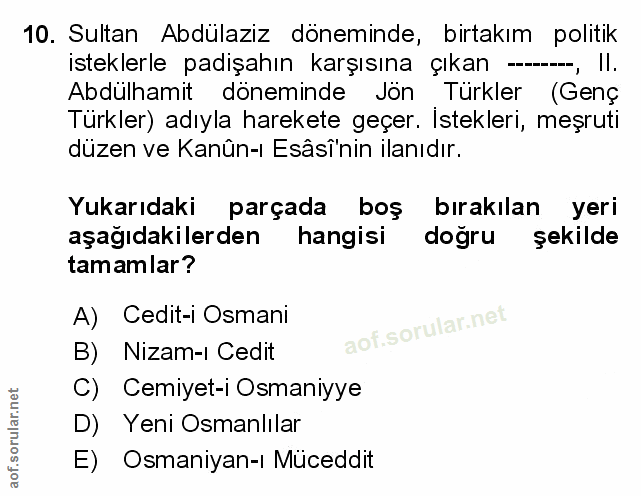 Soru 10