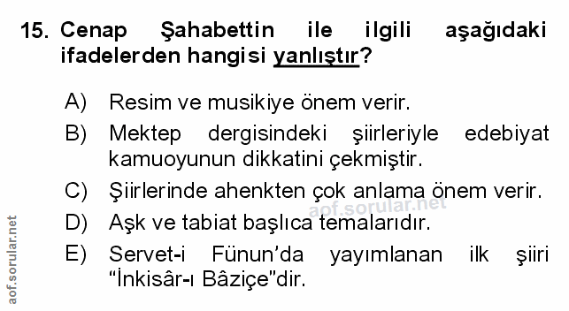 Soru 15