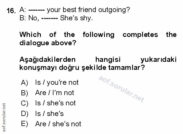 Soru 16