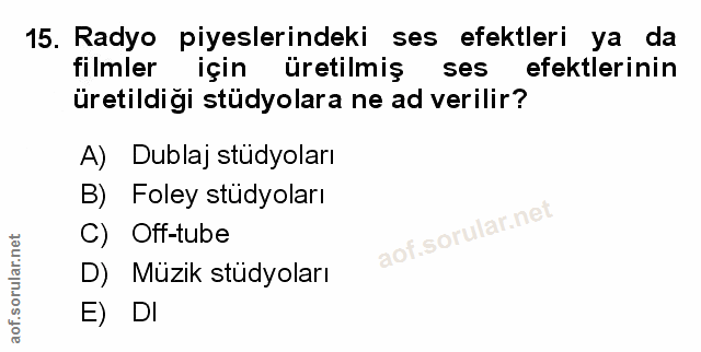 Soru 15