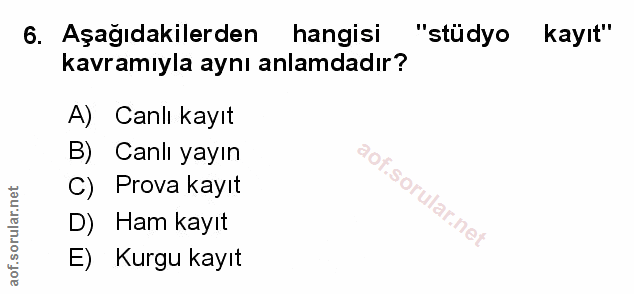 Soru 6