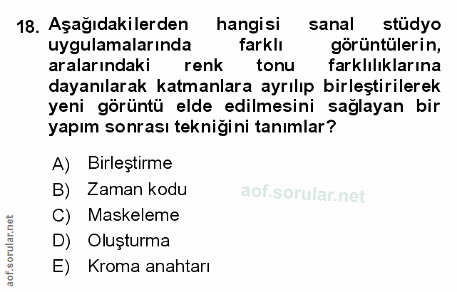 Soru 18