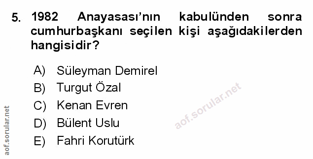 Soru 5