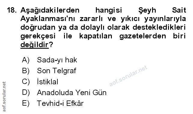 Soru 18