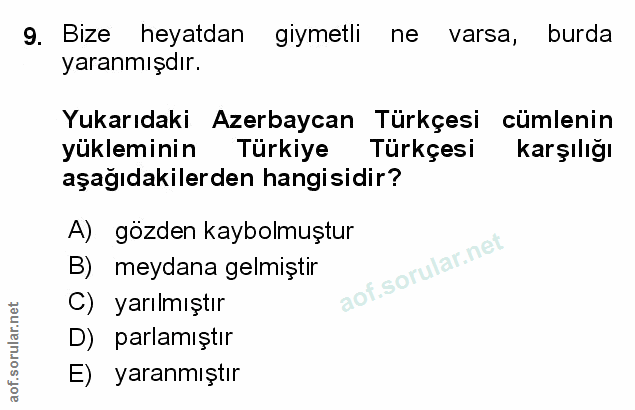 Soru 9
