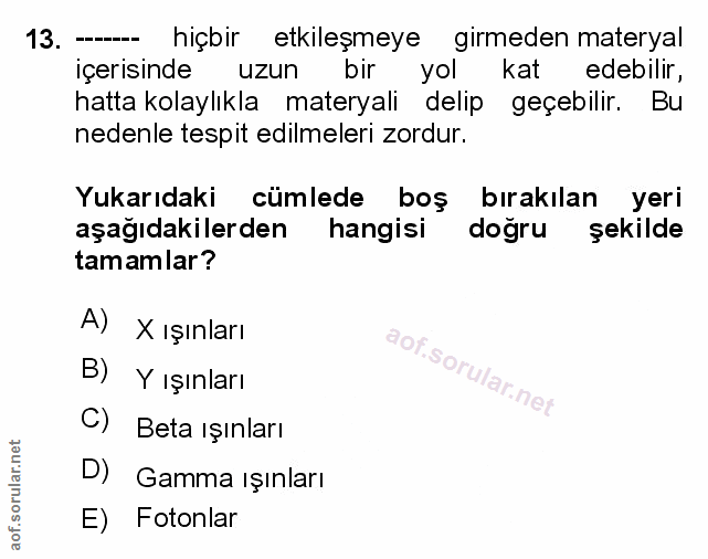 Soru 13