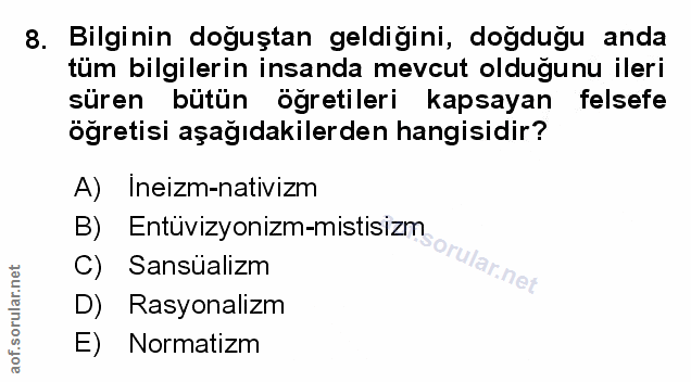 Soru 8