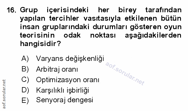 Soru 16