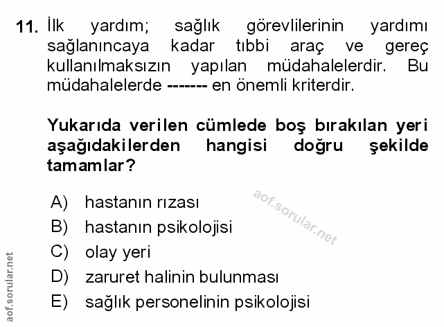 Soru 11