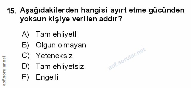 Soru 15