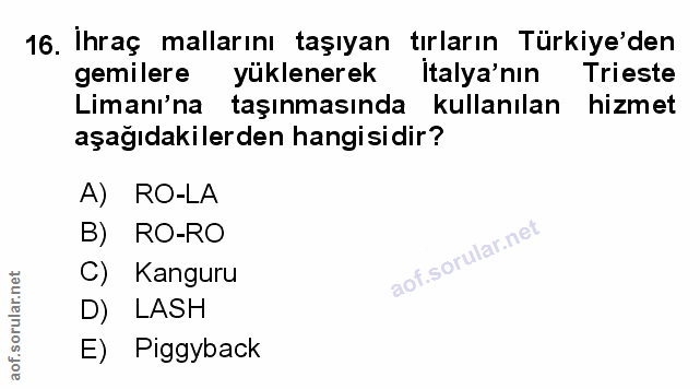 Soru 16