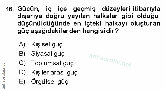 Soru 16