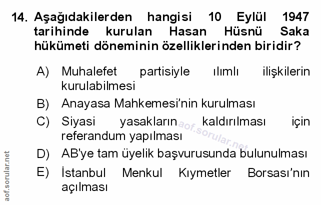 Soru 14