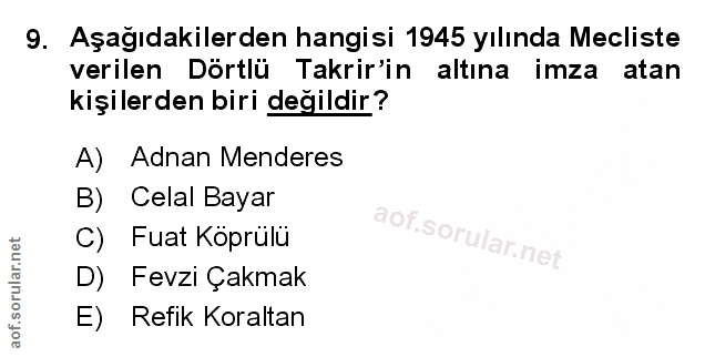 Soru 9