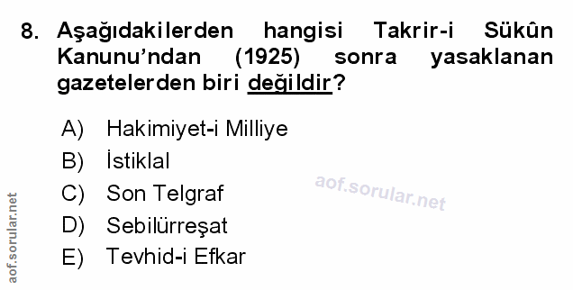 Soru 8