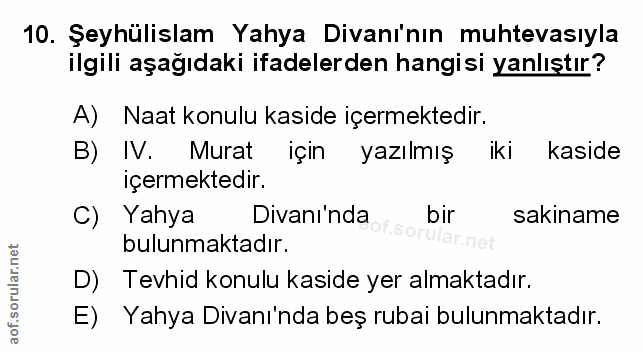 Soru 10