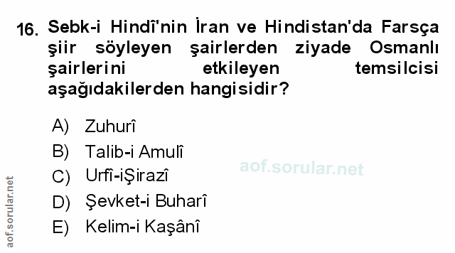 Soru 16
