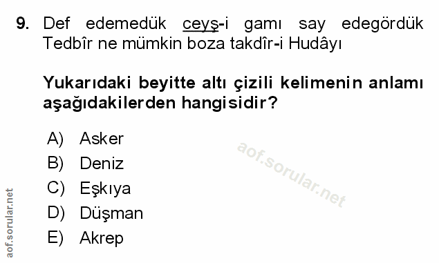 Soru 9