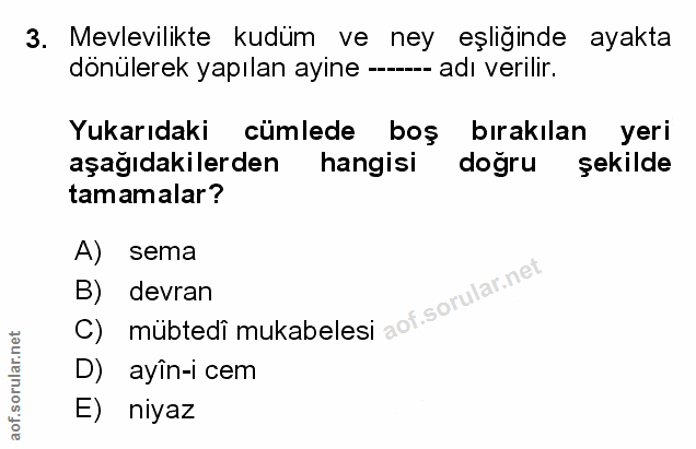 Soru 3