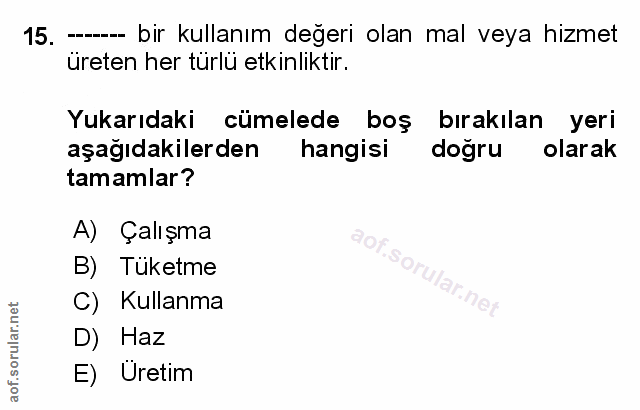 Soru 15