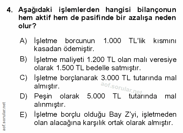 Soru 4