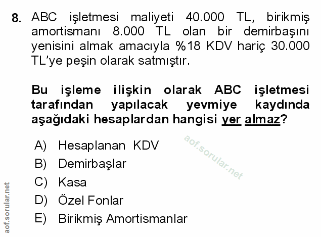 Soru 8