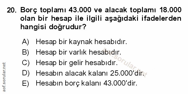 Soru 20