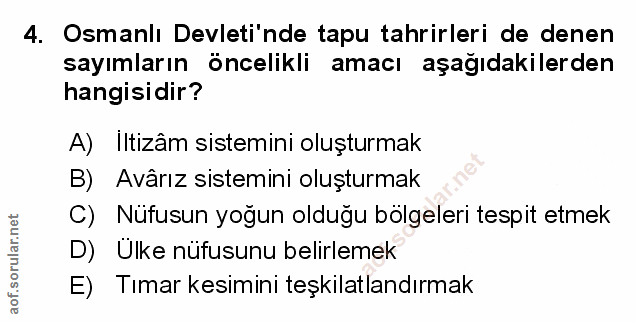 Soru 4