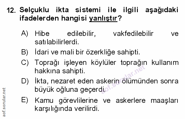 Soru 12