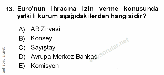 Soru 13