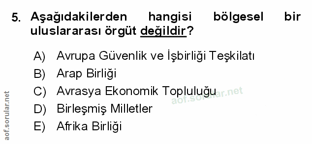 Soru 5
