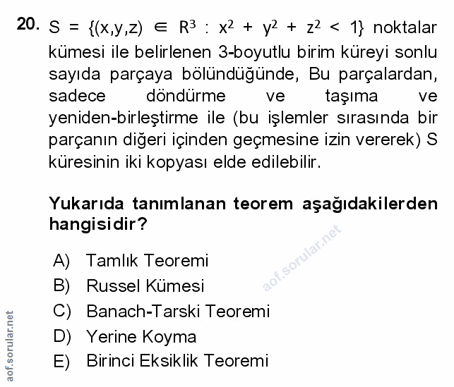 Soru 20
